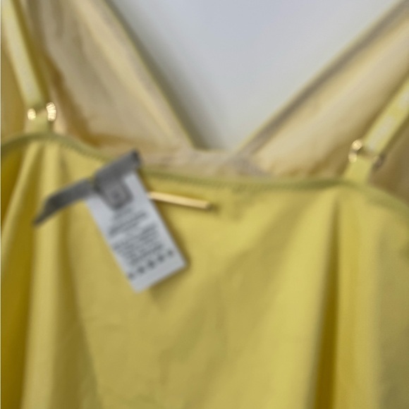 STELLA MCCARTNEY Logo Strap One-Piece Swimsuit in Sherbert Yellow B3011 - Picture 5 of 5